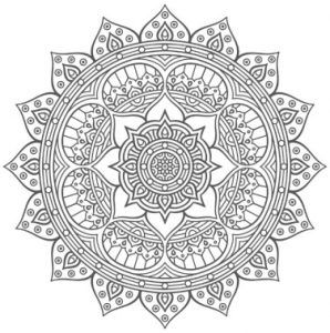 Resilience Mandala Worksheet