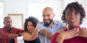 Group dancing