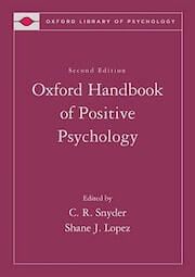 Oxford Handbook of Positive Psychology