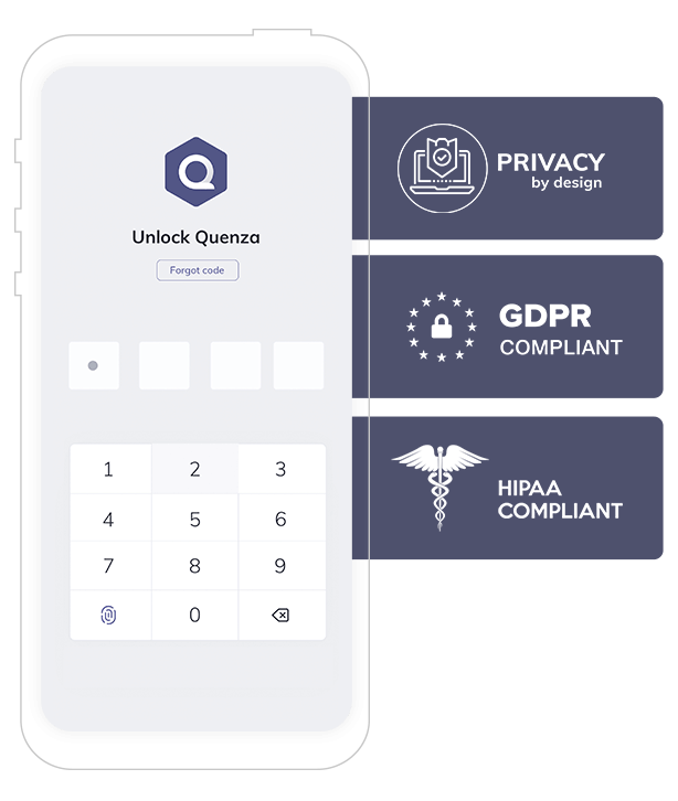 Quenza HIPAA Compliance Psychoeducation Tools